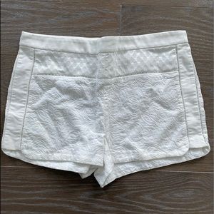 white j crew shorts